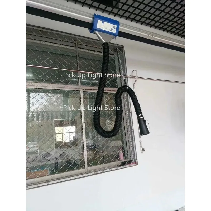 Gold Seller Exhaust Hose Reel Vacuum Hose Reel Truck Smoke Air Collection Arm