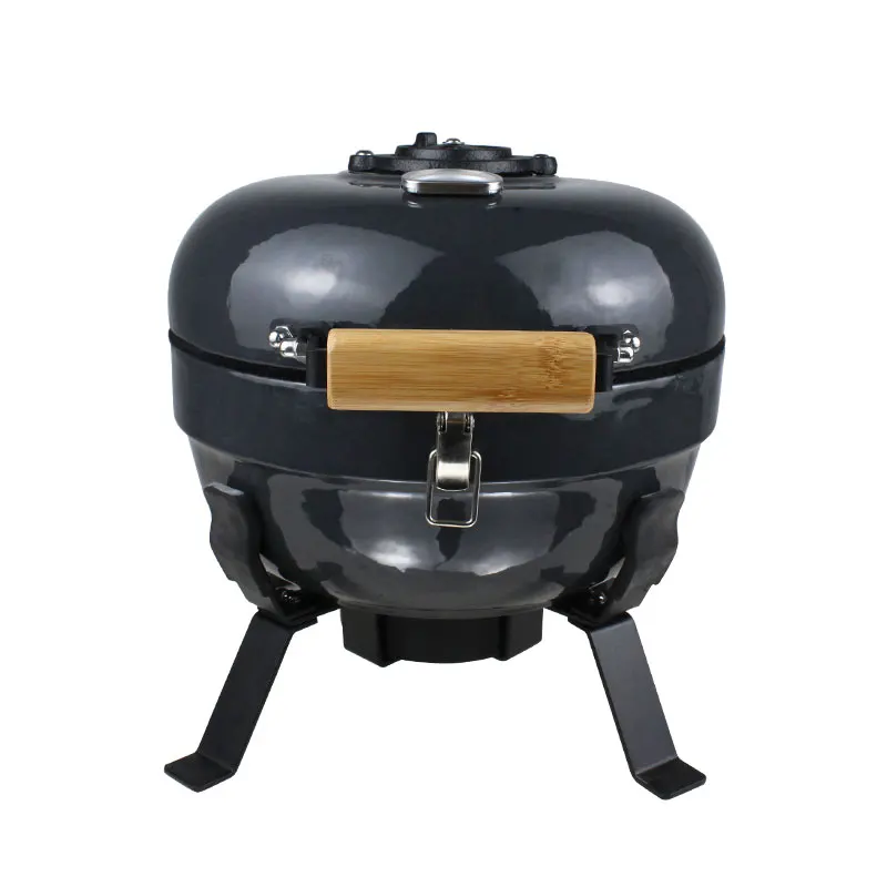 BBQ Household Barbecue Oven Ceramic Grill Balcony Dinner Smoke Braised Oven Trunk Barbecue Grill