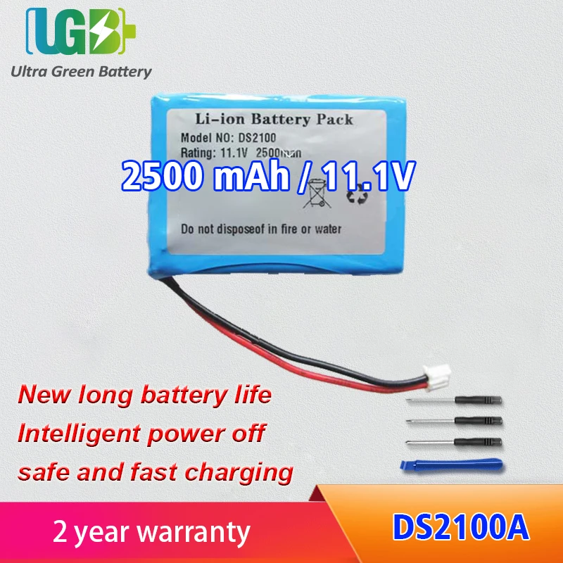 

UGB New Battery For DS2000 DS2000A DS2100A/B DS2500C/S Digital TV Tester Battery