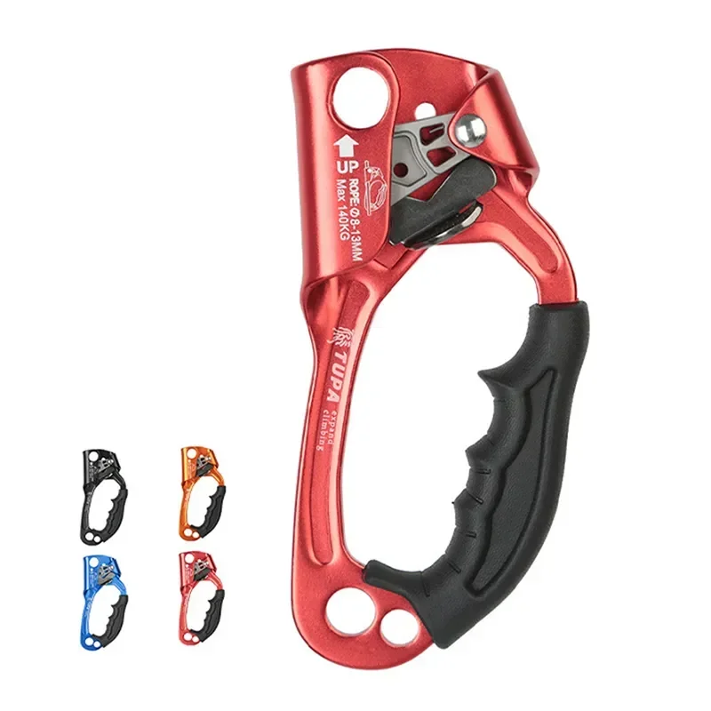 Adeaprofessional Outdoor Rock Climbing Srt Hand Ascender Device Mountaineer Handle Ascender Left And Right Hand Climbing Rope To