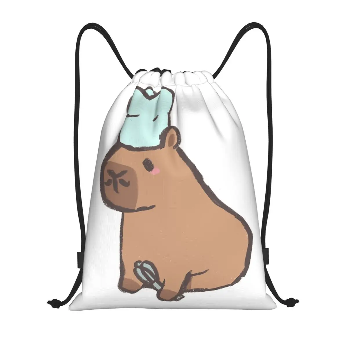 

Рюкзаки Chef Capybara: повседневные сумки-мешки на шнурке, сумки для мелочей, сумки для книг, для путешествий и школы