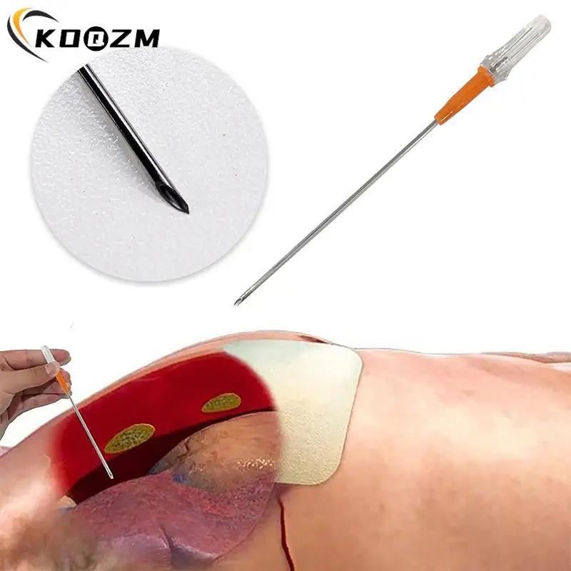 4styles Emergency Equipment First Aid Kit Tension Pneumothorax Thoracic Needle Medical Chest Decompression Needle Wholesale HOT