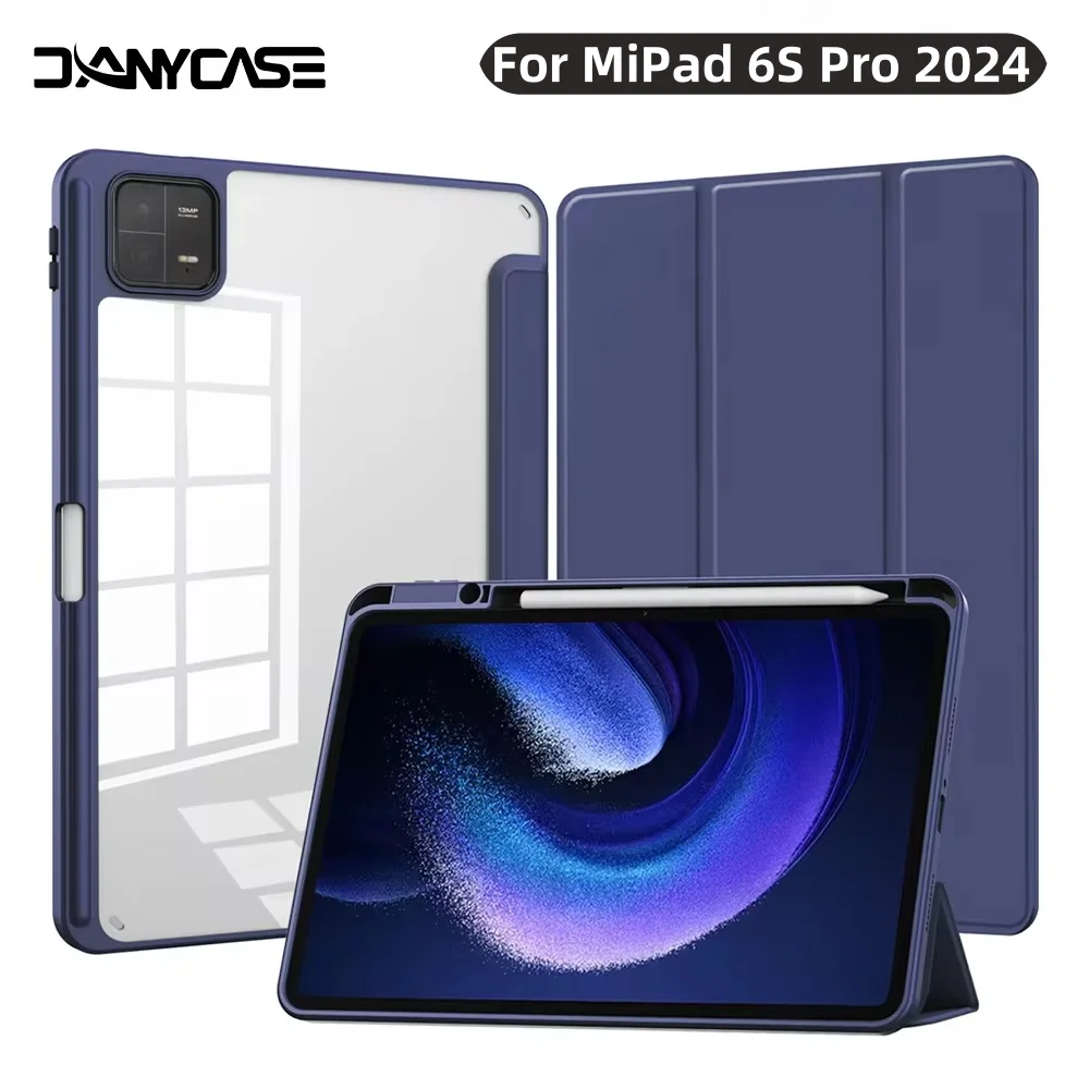 

For Xiaomi Pad 6 Pro Case Original Tablet Cases for MiPad 5/5Pro Cover Auto Wake-up and Sleep Functions 11inch