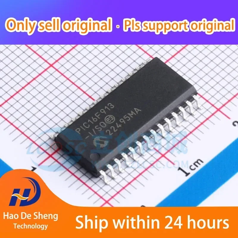 

10PCS/LOT PIC16F913-I/SO PIC16F913 SOP-28 New Original in Stock