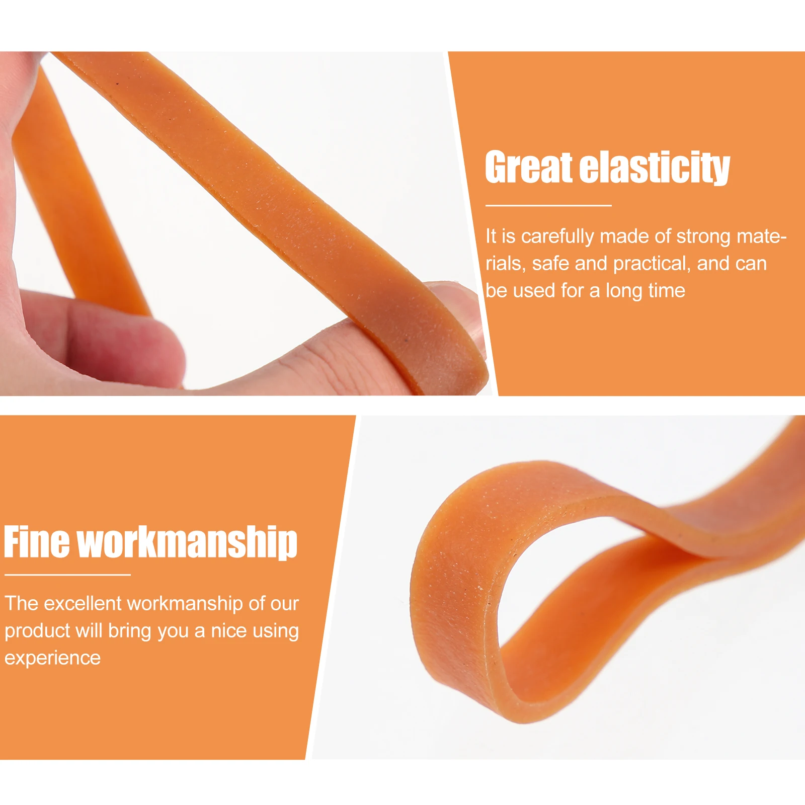 

1Set Thick Rubber Bands Sturdy Elastic Binding Belt Mold Fixing Belt Practical Rubber Bands Fixation Strap Elastic Straps