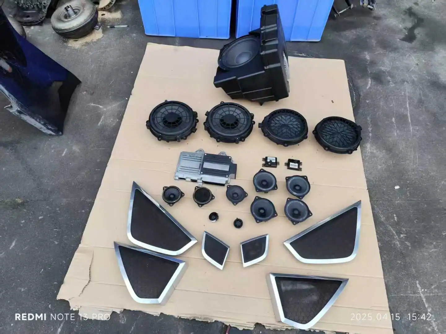 Original Disassembled Parts Set for  970/ Horn Speaker & Sound System