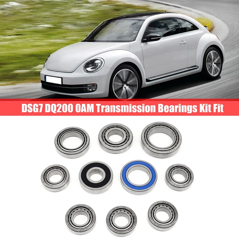 

NEW-10PCS DSG7 DQ200 0AM комплект подшипников коробки передач подходит для VW SKODA 7-Speed