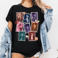 Retro Ateez Member Group Shirt  Ateez in Your Fantasy Tour Shirt 2026 Summer Men Women Cotton Oversized T-shirt Streetwear Y2K