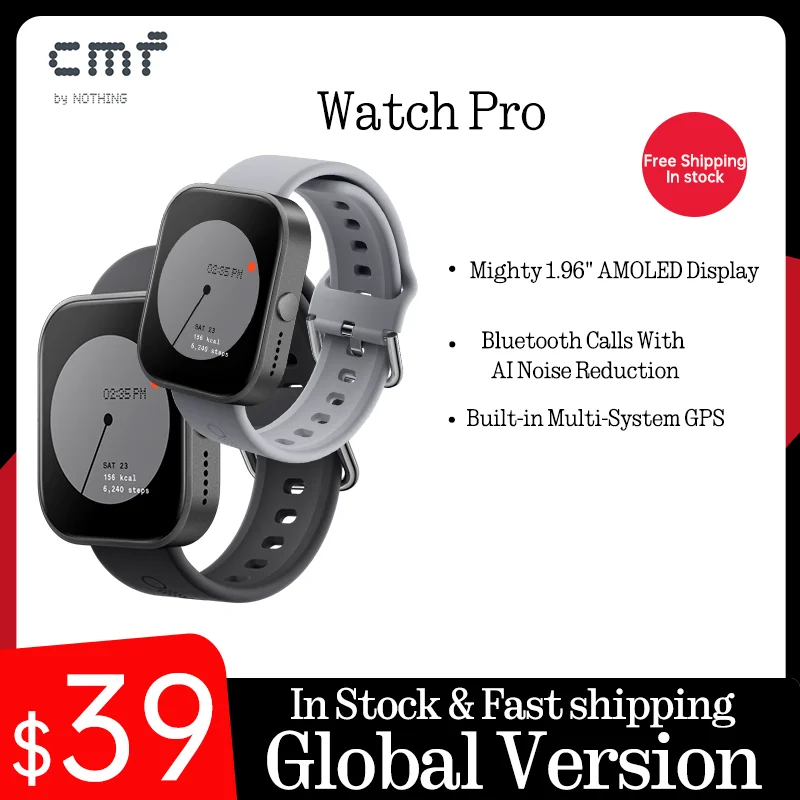 Global Version CMF by Nothing Watch Pro 1.96