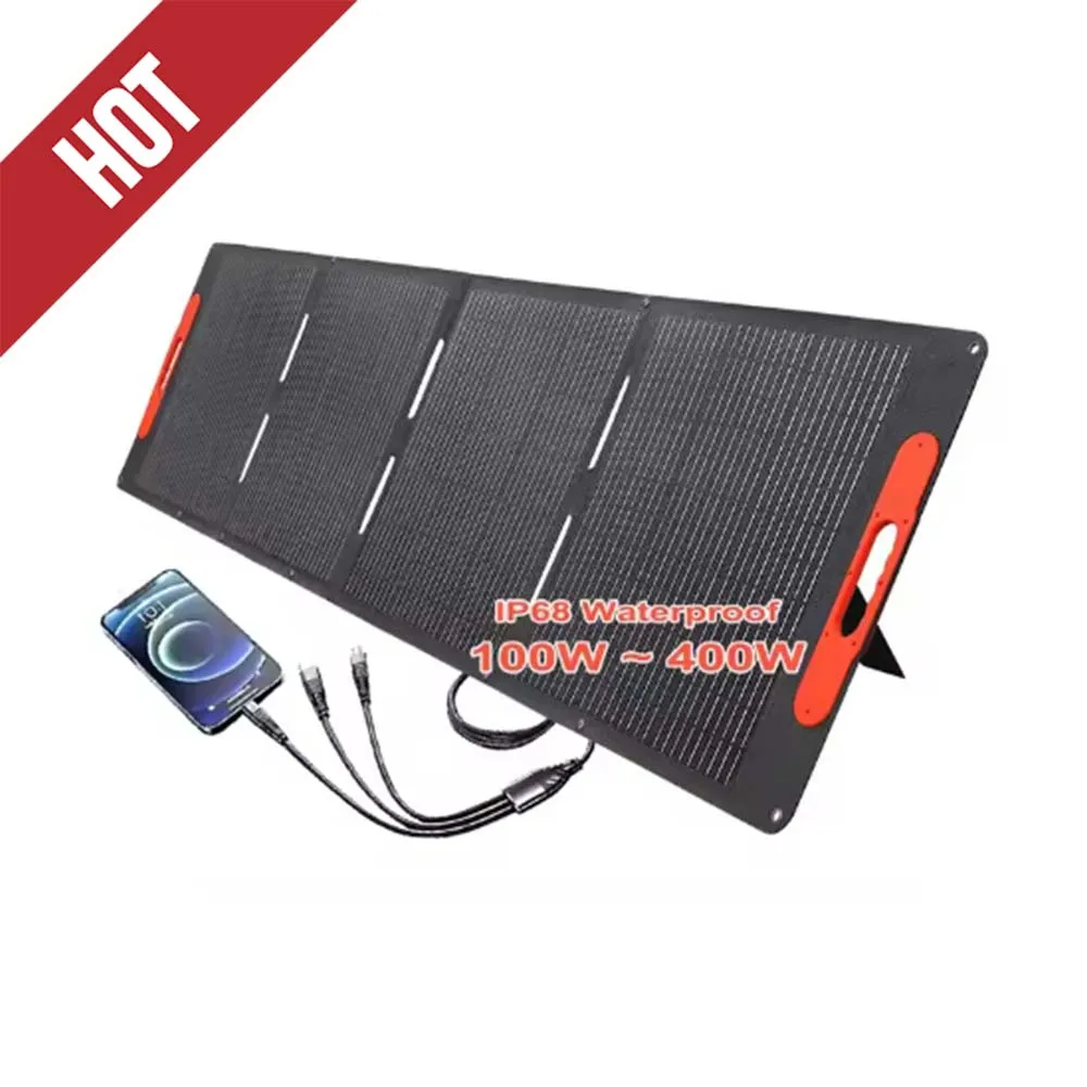 Foldable Intelligent Solar Panel 150W 200W Fast Charging Portable Solar Panel Bag Waterproof Power Supply Solar Panel