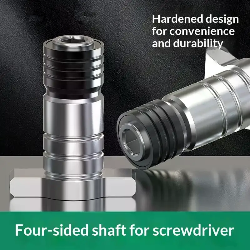 1Pc/2Pcs Electric Brushless Impact Wrench Adapter Drill Bit Chrome Vanadium Steel Dual Use Wrench Conversion Head