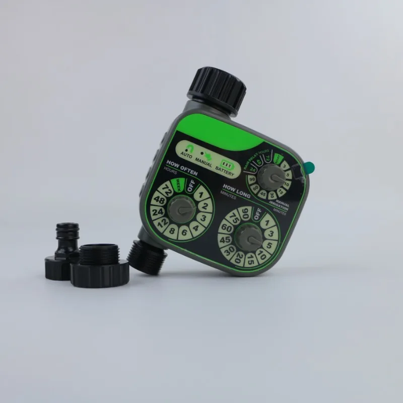 High Quality LCD Water Timer Intelligent Automatic Water Valve Controller Waterproof for Garden Lawn Greenhouse Fast Delivery