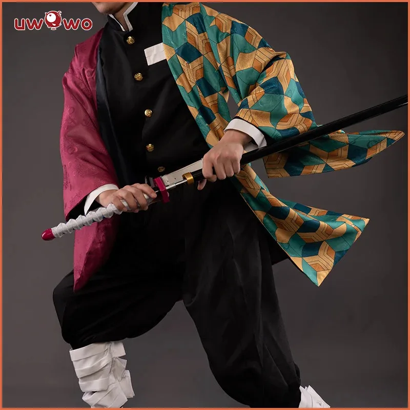 

LAST BATCH UWOWO Tomiokaa Cosplay New Design Cosplays Giyuu Tomoikaa Kamado Corps Haori Halloween Costumes