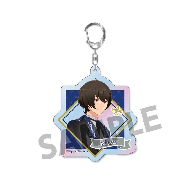 Ensemble Stars Kanata Rei 6cm Acrylic Keychain Double Sided Anime Cosplay Key Ring Backpack Ornament Ita Bag Charm Trinket Fans