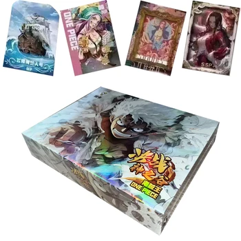 Wholesale New One Piece Collection Cards Rare Booster Box Pack Anime Luffy Zoro Chopper Chopper TCG Children&#x27;s Birthday Gifts