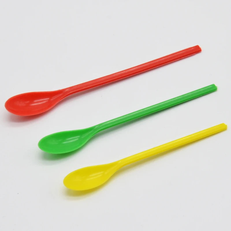 3PCS Plastic Lab Spatula Micro Scoop Set Laboratory Sampling Spoon Mixing Spatula for Powders Gel Cap Filler