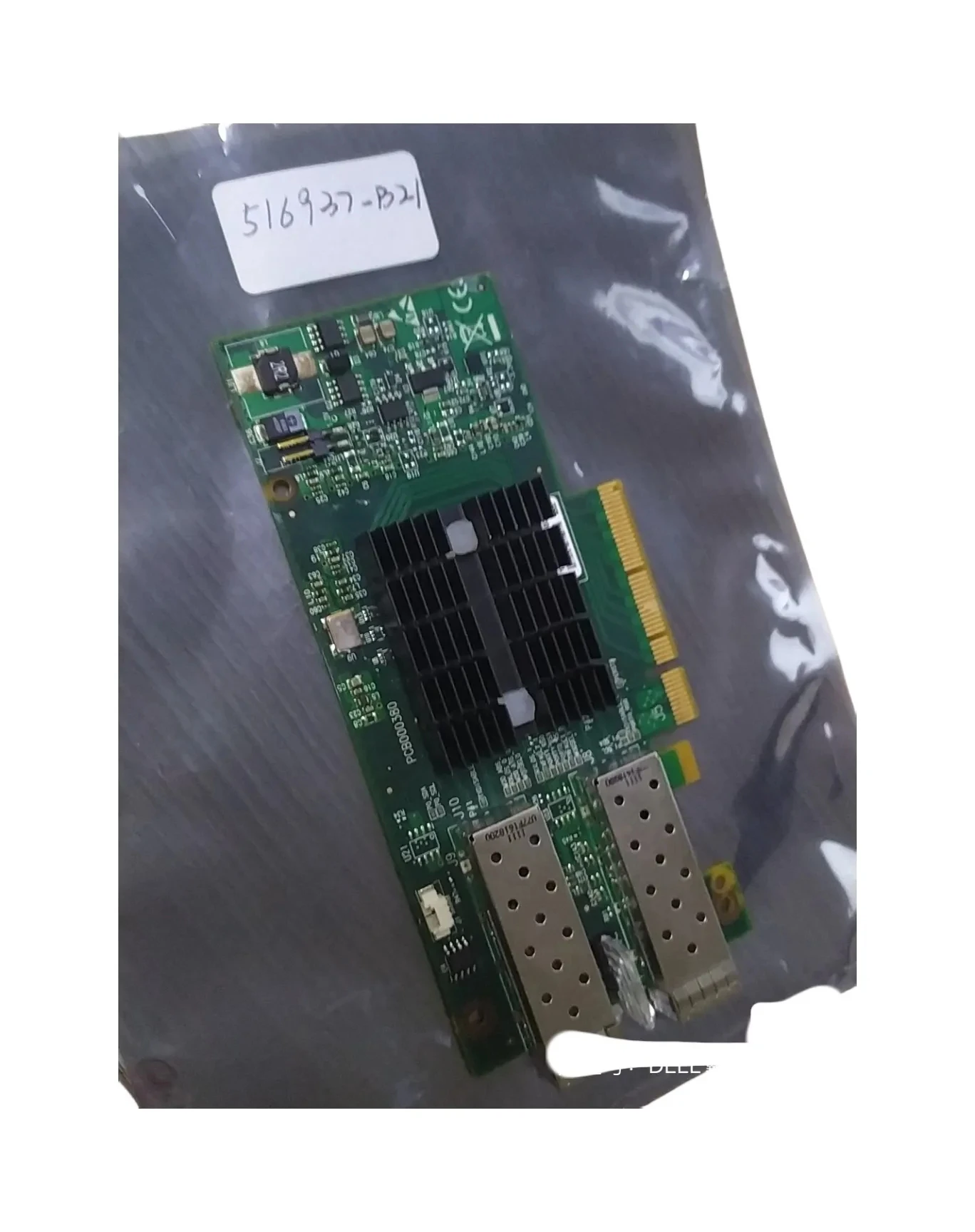 

516937-B21 Original FOR HP Array Card ConnectX-3 MCX312A-XCBT Dual Port 10 Gigabit Ethernet Card