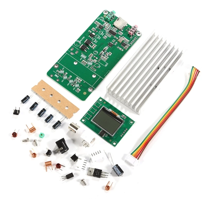 

1 комплект усовершенствованной платы модуля FM-трансивера мощностью 15 Вт, свободная часть, комплект QRP, ЖК-экран