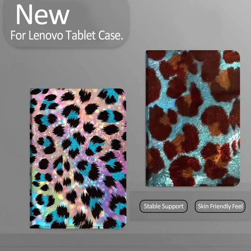 

Art Color Leopard Print Gift For Xiaoxin Lenovo Tab Pad K11 K10 M10 P11 3rd Plus Pro Legion Y700 Y900 Gen4 2 Tablet Case