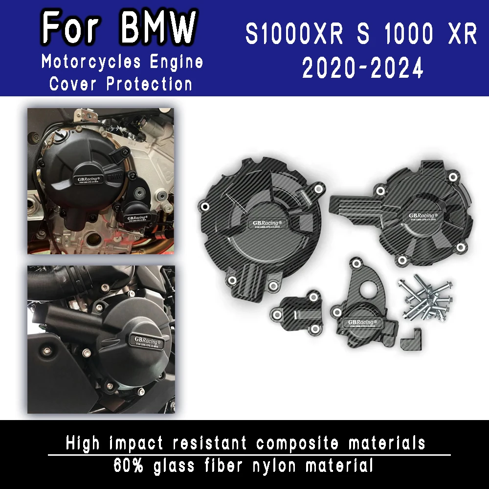 

For BMW S1000XR S 1000 XR 2020-2024 Engine Guard Cover Engine Cover Set motorcycle accessories Engine Protection Cover