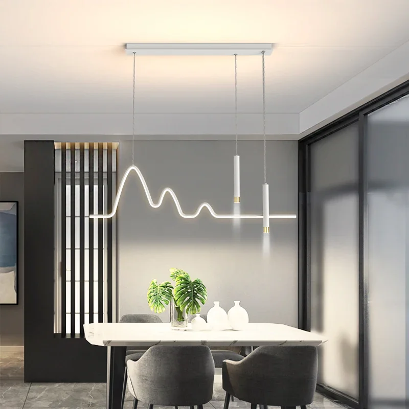 Modern LED Pendant Light Simple Design Hanging Lamp for Dining Room Bar Home Decor Fashionable Lighting