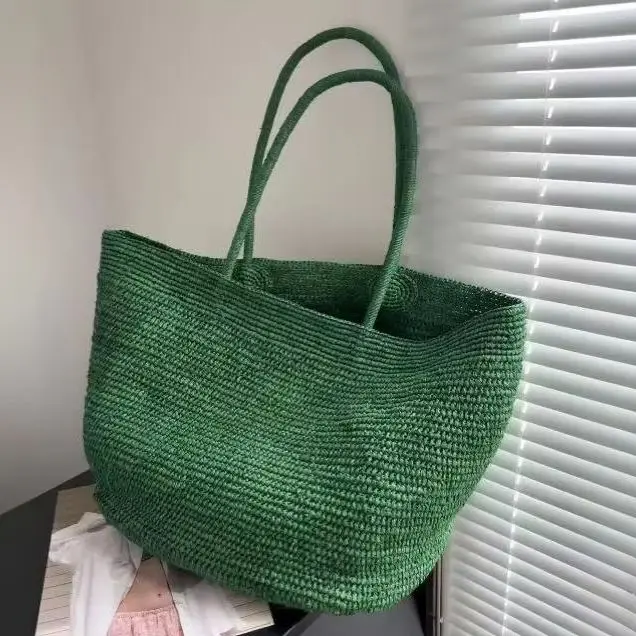 sac-a-bandouliere-tisse-simple-et-tendance-couleur-cafe-et-vert-herbe-nouveau-sac-fourre-tout-tisse-sac-de-plage-grande-capacite-pour-femmes-ideal-pour-les-vacances