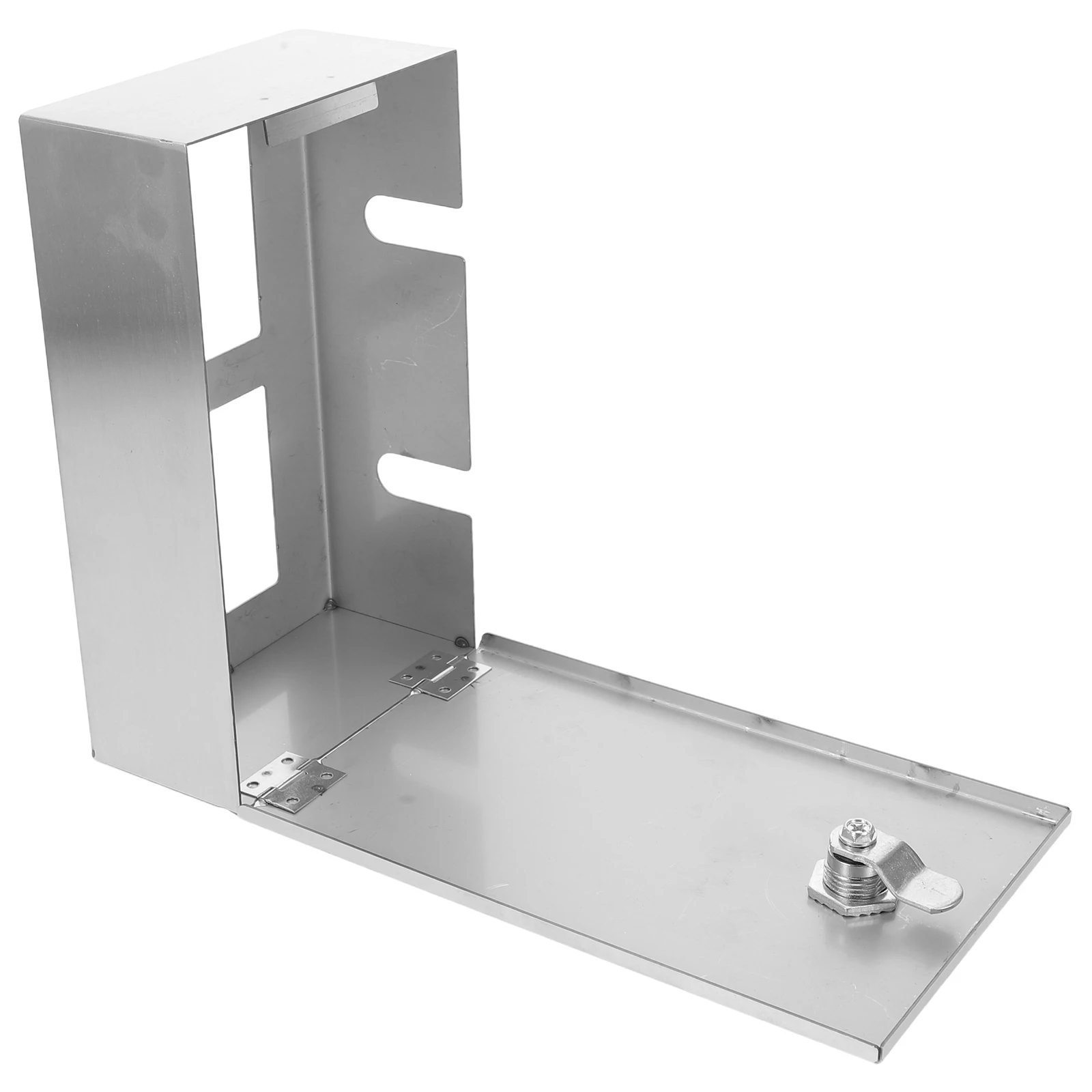 Anti-theft and Waterproof Socket Box Outdoor Cover Weatherproof Outlet Boxes Silver