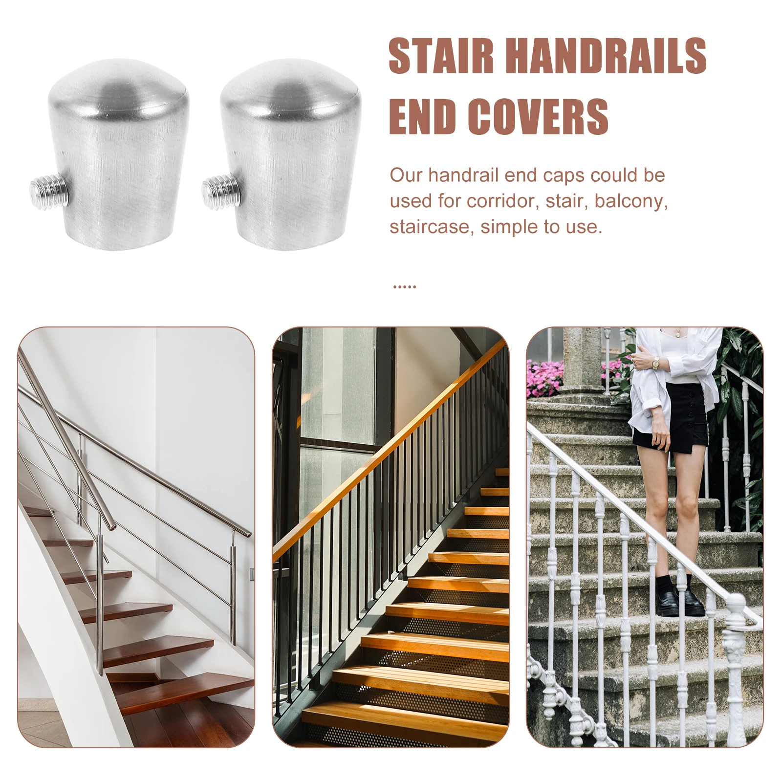 2 шт., удлинитель для перил