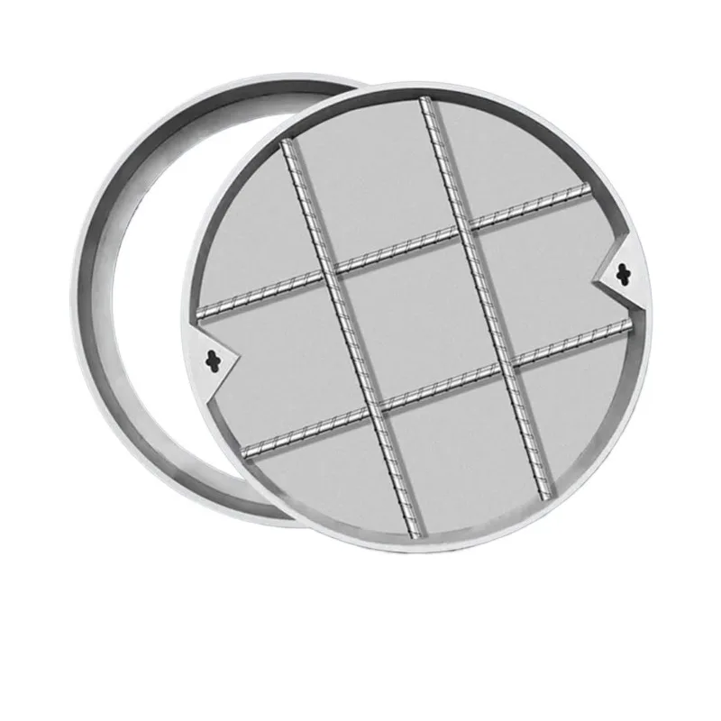 Stainless steel round courtyard rain and sewage water cellar manhole cover