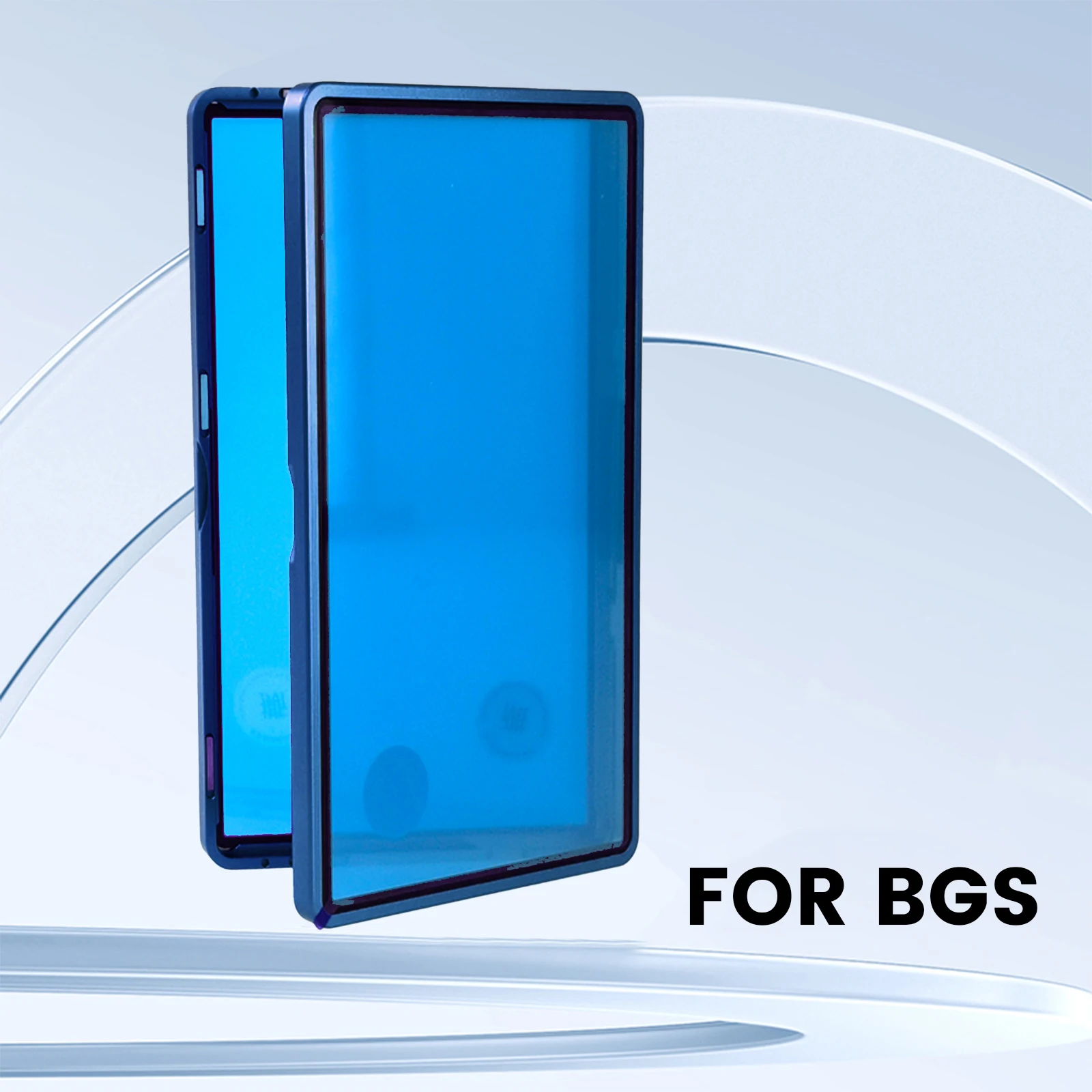 Schutzhülle für abgestufte Karten aus Aluminiumlegierung für PSA/CGC-Platten, UV- und kratzfeste Sammelkarten-Magnet-Display-Halterbox