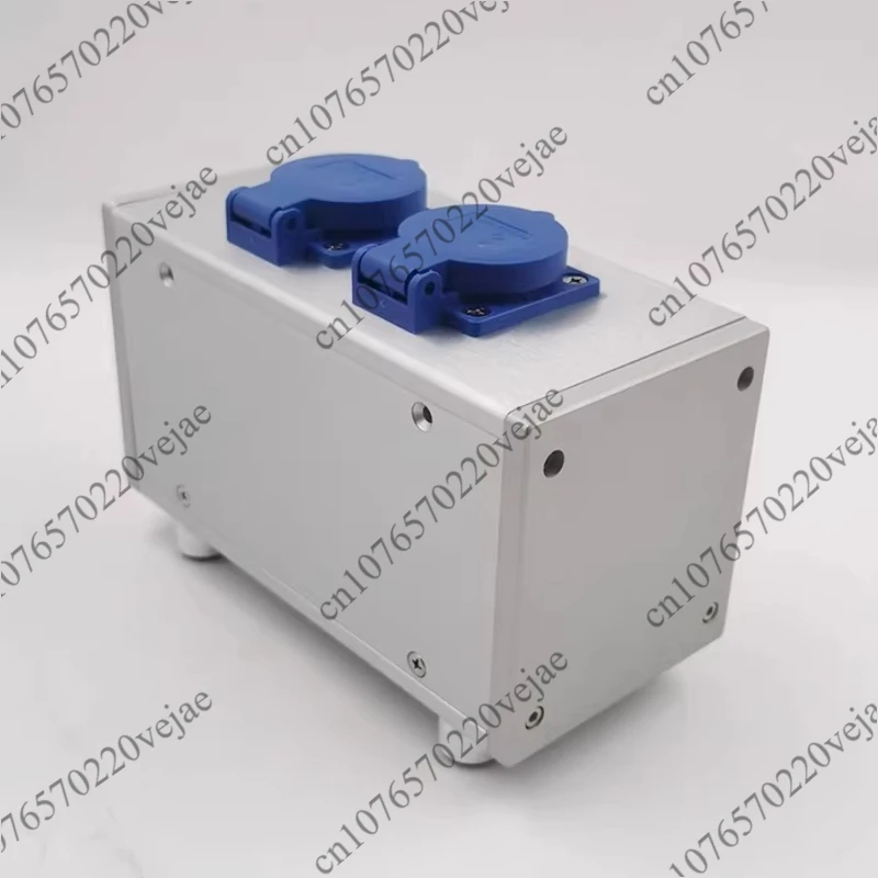 95 All-Aluminum Power Amplifier Chassis European American Standard Power Filter Shell Socket Plug Panel