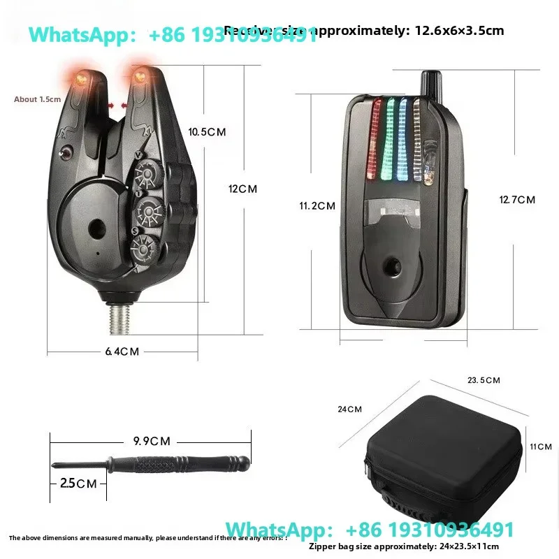 Wireless fishing electronic alarm JY-82 fishing library beeping