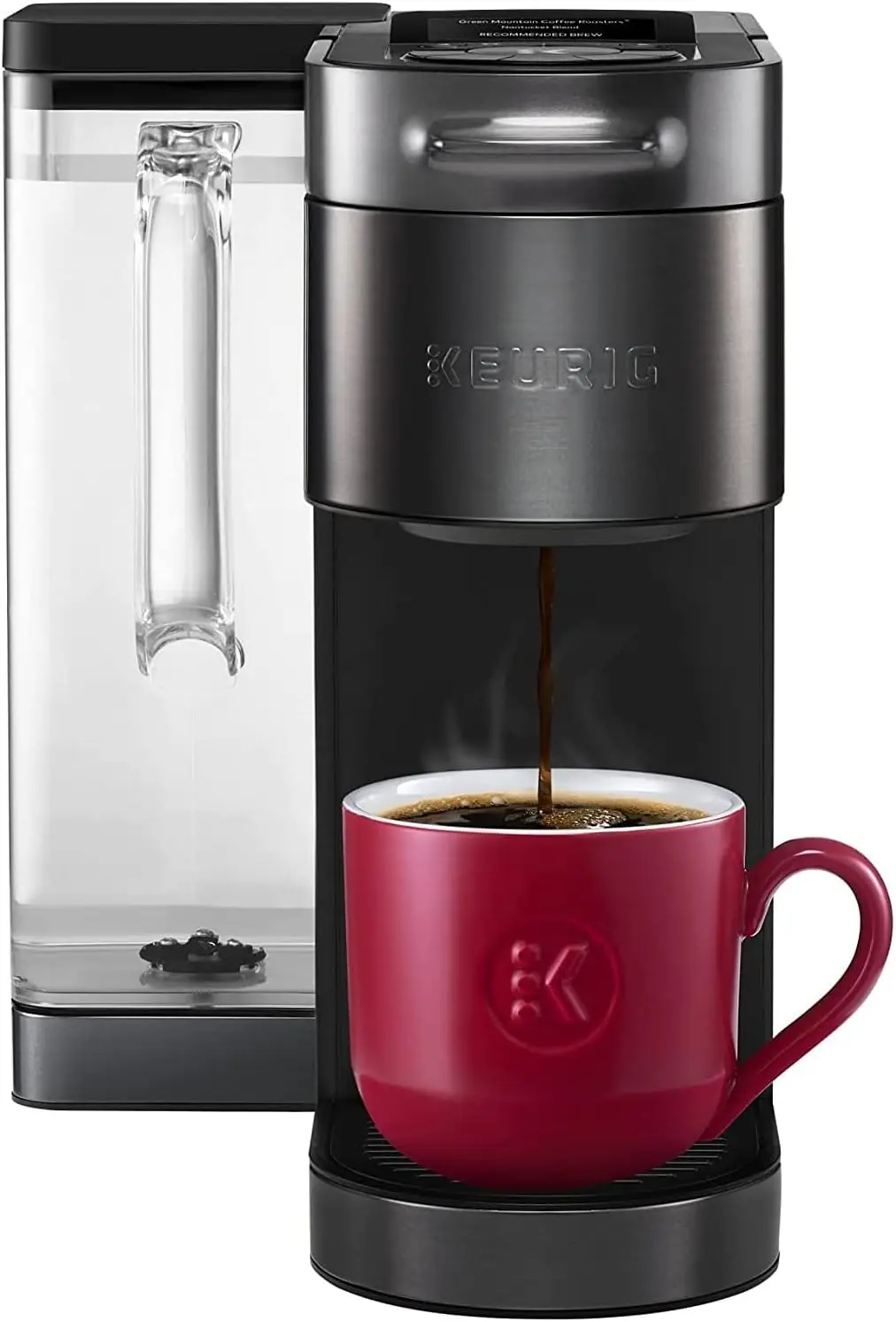 Keurig K155 Office Pro Single Cup Commercial K-Cup Pod Coffee Maker, Silver