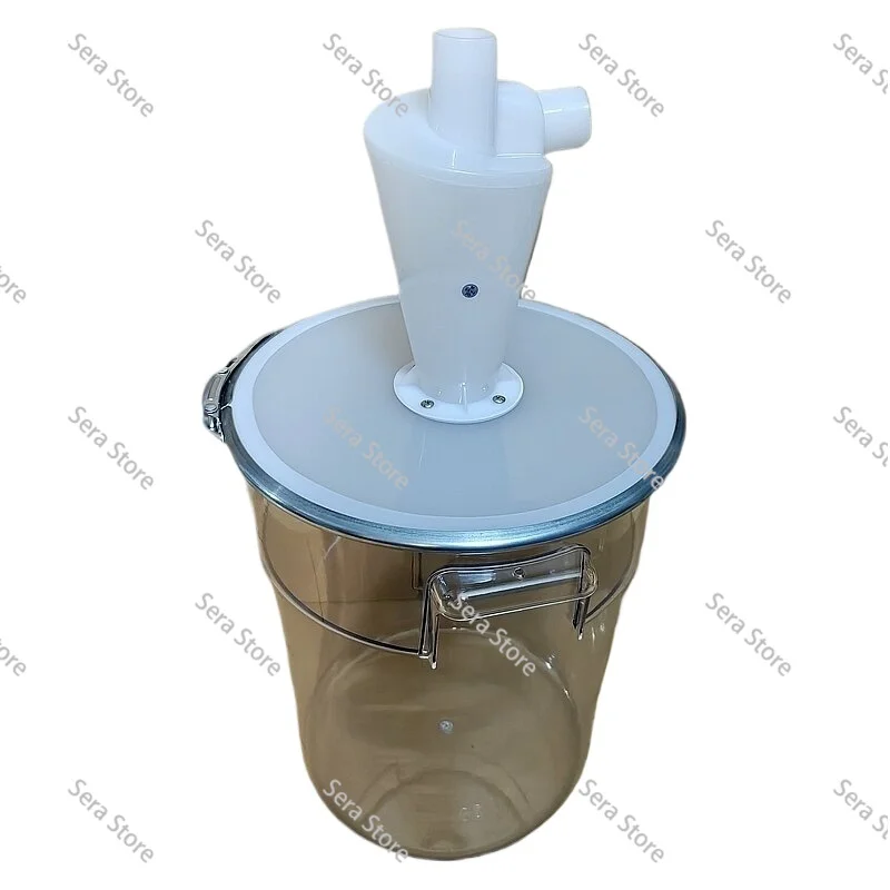 Small Cyclone Dust Collector Transparent Sealed Bucket Woodworking Cyclone Dust Collector Cyclone Separator