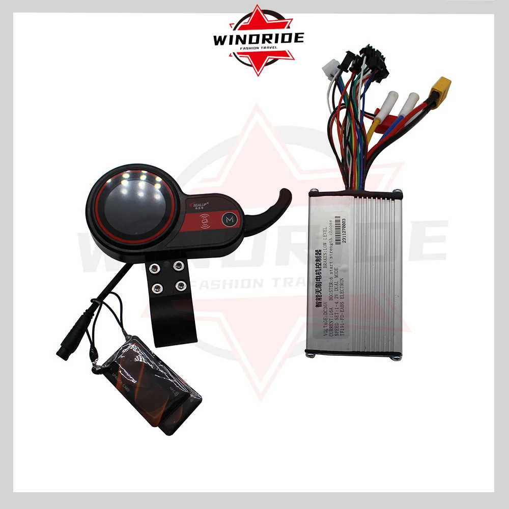 36V/48V Electric Scooter NFC Throttle and Controller Suitable for KUGOO M4 Pro Modification Accessories SEALUP Thumb LCD Display