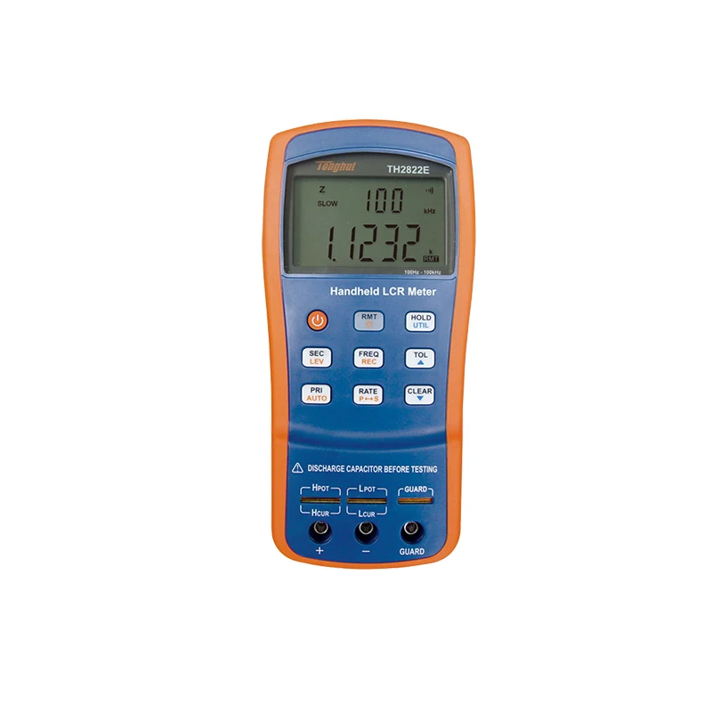 Tonghui TH2822 Series Handheld LCR Tester Portable RLC Bridge ESR Measurement TH2822A TH2822C TH2822D TH2822E TH2882M