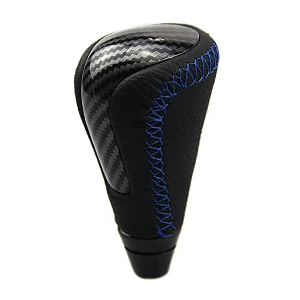 Picture 3: For Lexus IS250 IS350 2006 2013 Automatic Transmission Shift Knob in Carbon Fiber and Leather with OEM Compatibility
