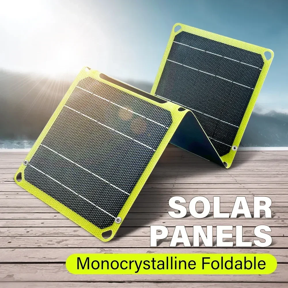 

Outdoor Solar 5v 40w Plate Panel Solar Charge Battery Cell Mobile Charger Portable Phone Bank Power 12V PD QC 3.0 for USB A C