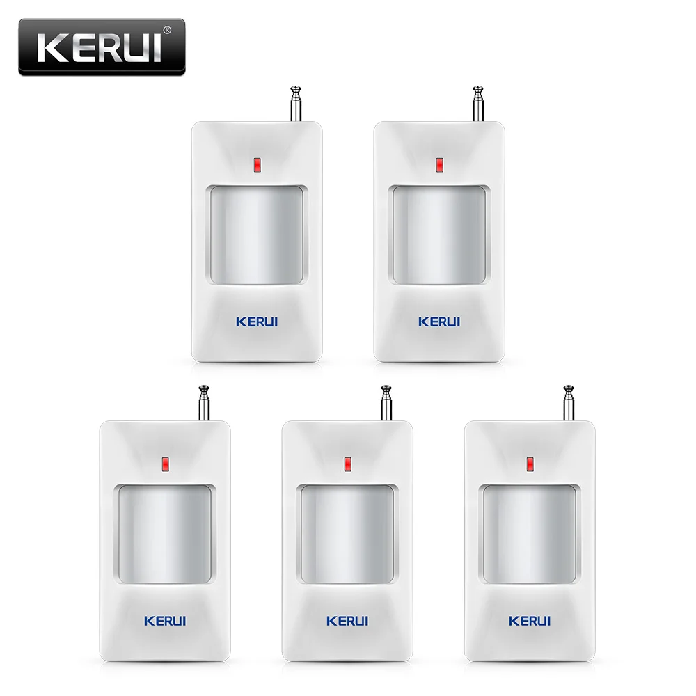 KERUI bezprzewodowy czujnik ruchu PIR detektor alarmowy dla GSM WIFI W181 W202 domowy system antywłamaniowy antykradzieżowy bezpieczeństwo