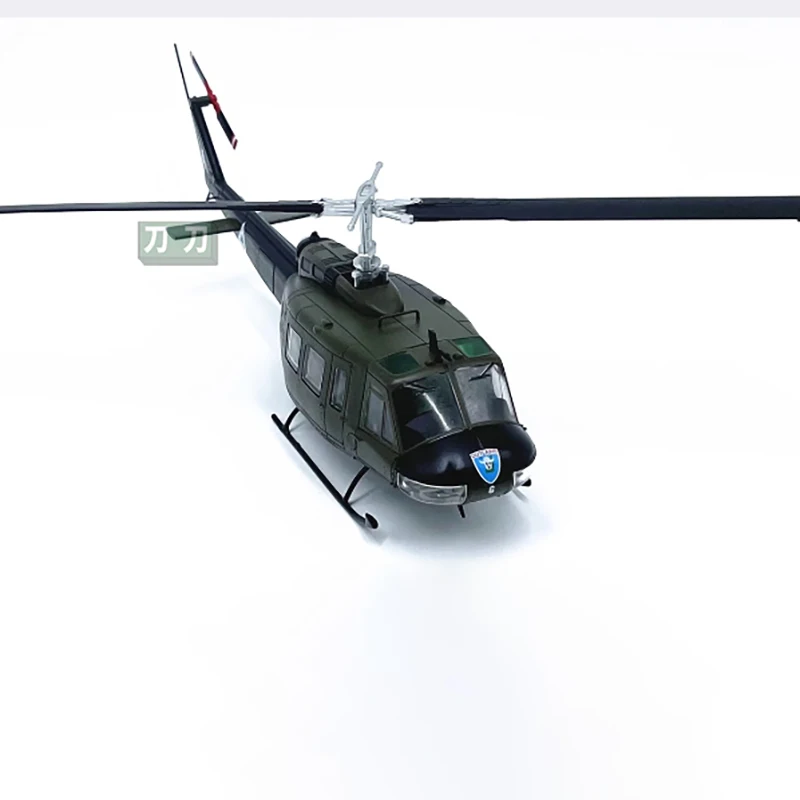 Diecast 1:48 Scale American UH-1 helicopter Alloy Finished Aircraft Simulation Model Toy Souvenir Gifts For Adult Boy