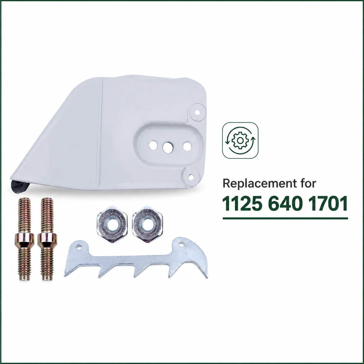 Bumper Spike Sprocket Clutch Cover For Stihl Chainsaw 044 046 064 066 MS380 MS381 MS390 MS440 MS460 MS650 MS660 with Nuts Screws
