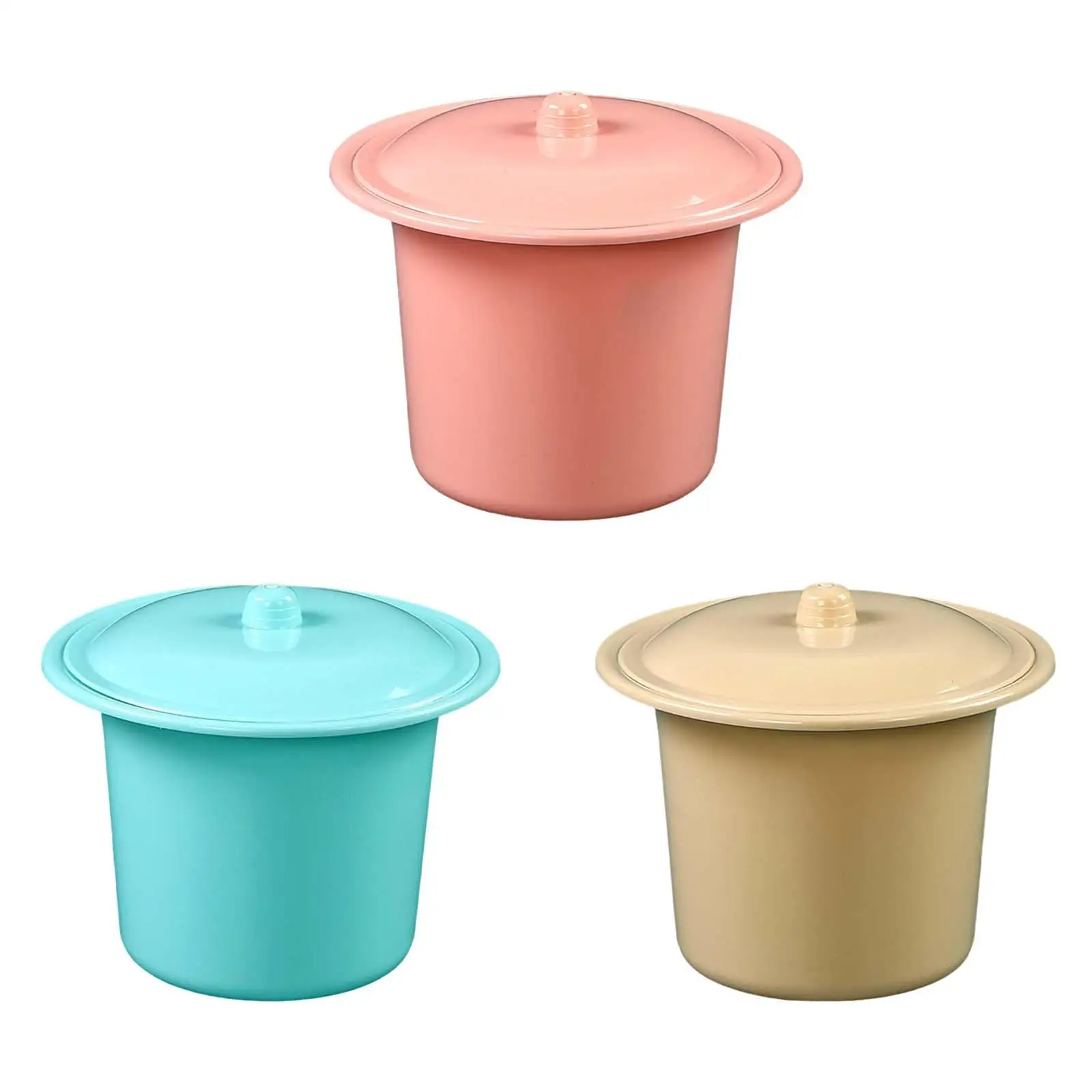 Compact Spittoon Mobile Toilet Bedpan Urinal Pot for Home Hotel