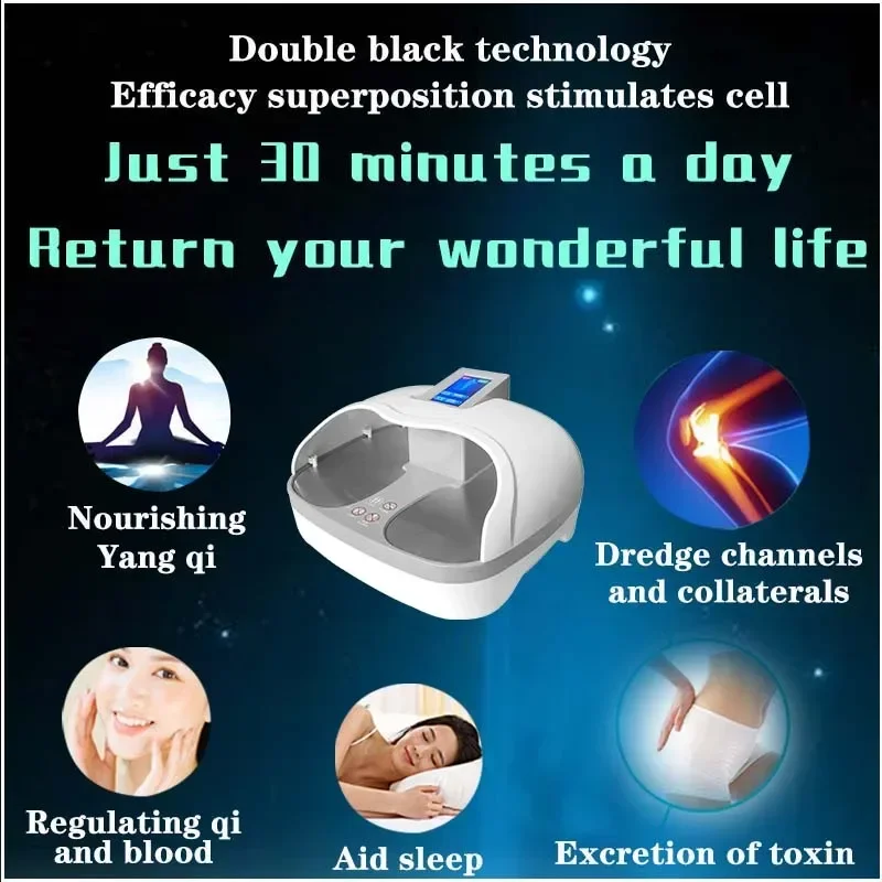 KAIKANG 2024  Foot Massager Hot Sale Healthcare Supply Nerve Pain Treatment with Foot Leg Warmth