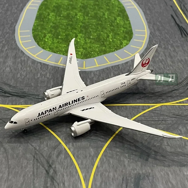 Diecast 1:400 Scale Japan Airlines B787-8 Original Finished Alloy Airplane Model Simulation Static Collectible Toy Gift