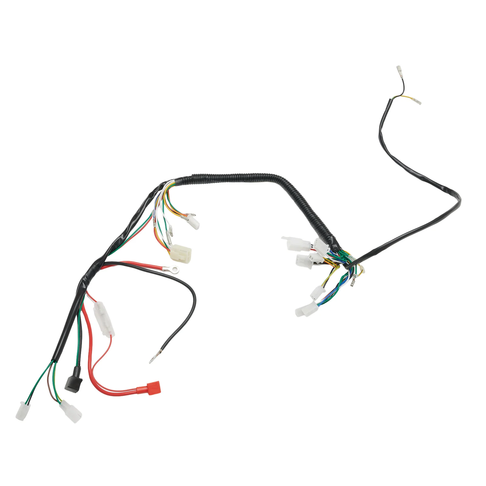 Electric Wiring Harness For Chinese ATV UTV Quad 4 Wheeler 50/70/90/110cc/125cc Made With 18 Gauge Wire, High Efficient Copper