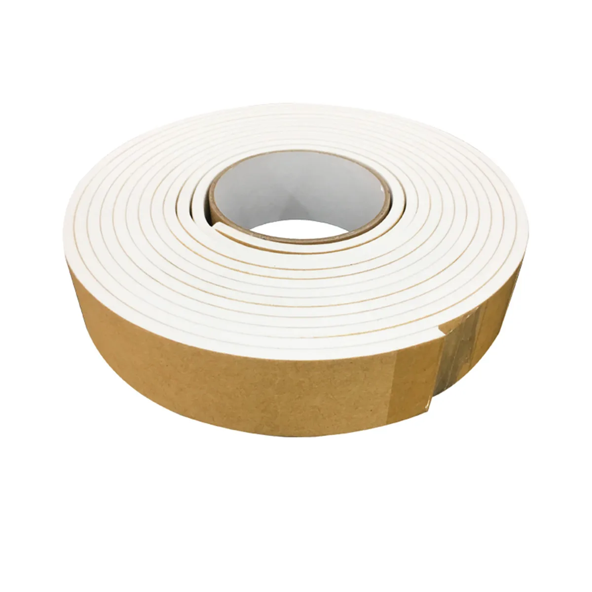 EVA  1/1.5/2/3mm Thickness 0.6/1/2/3/.3.5/4/4.5/5/6.5/7/10/20cm Width White Foam One Both sideSelf-Adhesive Insulating Seal Tape