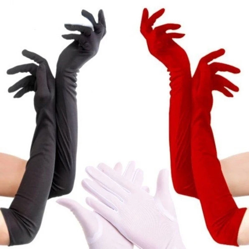 

High Elastic Sunscreen Gloves For Parties Nightclubs Weddings And Performances