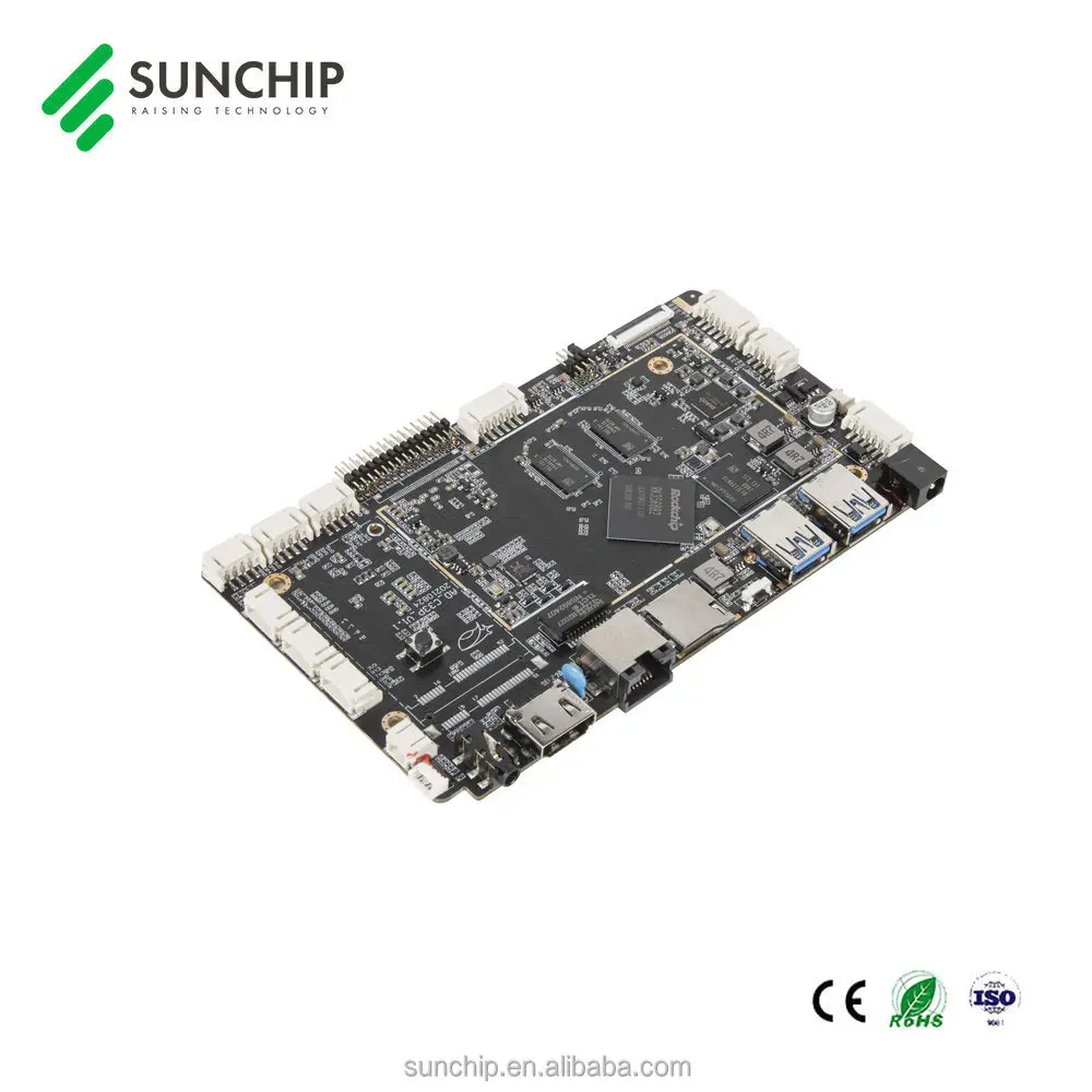 آلة البيع لوحة النظام المدمجة 2 جيجابايت رام 32 جيجابايت EMMC 4K LVDS MIPI WiFi 6 RK3568 لوحة ARM أندرويد