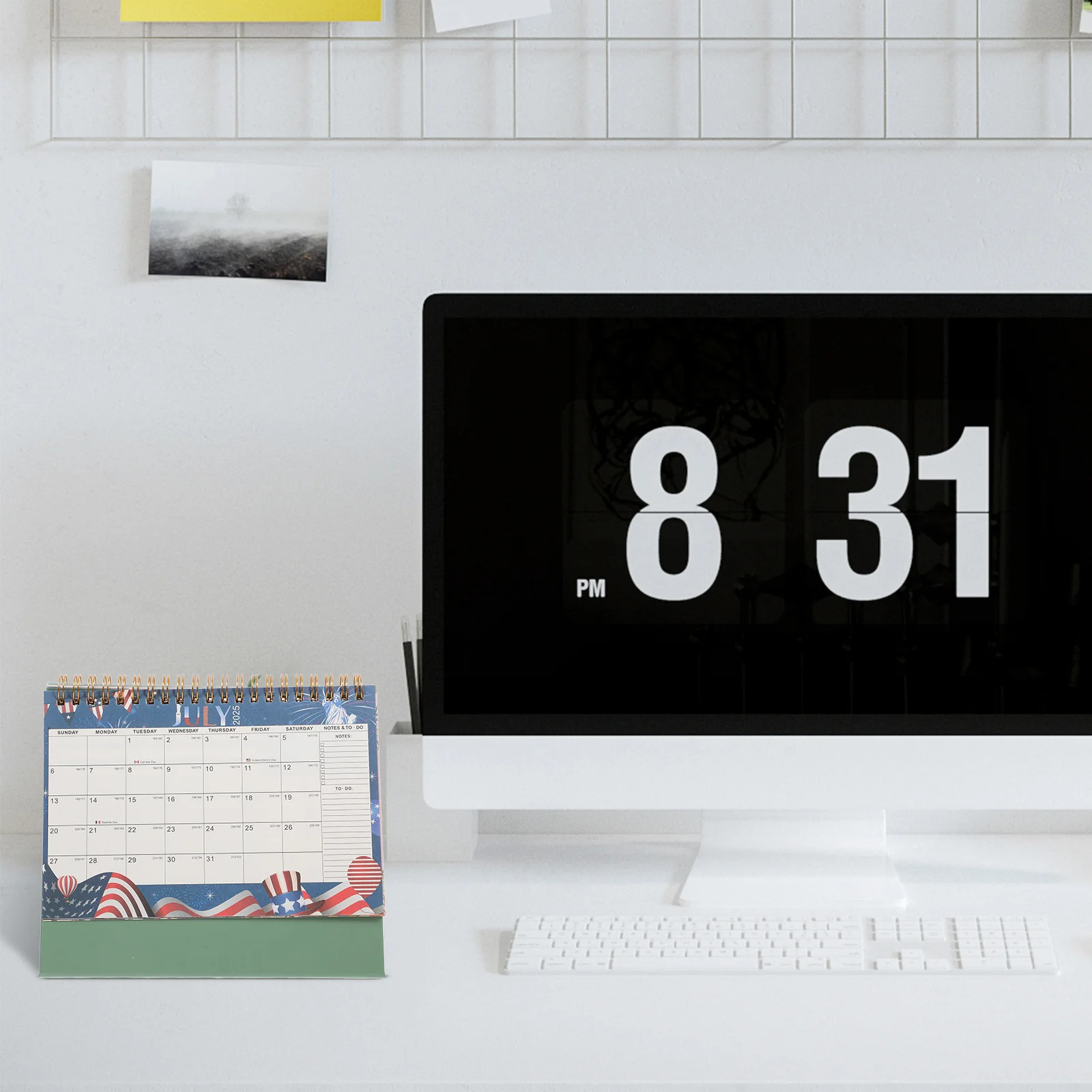 

Desktop 2025 Paper Flip For Desk Year Planner Office Standing Teacher Desk Calendar Small Retro Tabletop Calendar