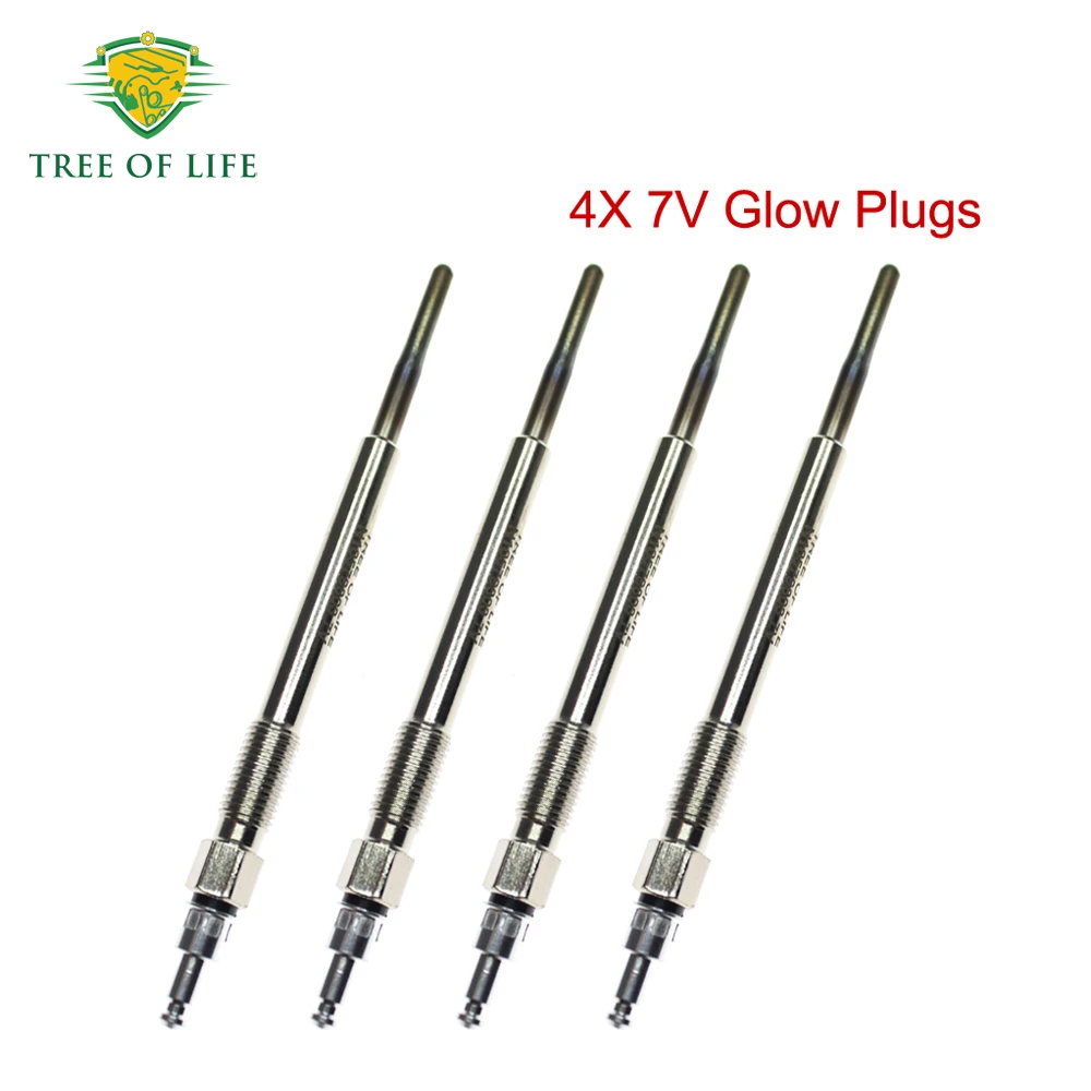 

4X Dual Core Heater Glow Plugs 7V For VW PASSAT B6 (3C2) Variant (3C5) TOURAN JETTA III GOLF V 2.0 TDI 2005-2010 N10579803